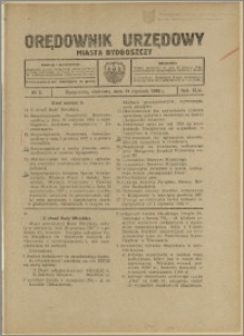 Orędownik Urzędowy Miasta Bydgoszczy, R.45, 1928, Nr 2