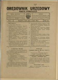 Orędownik Urzędowy Miasta Bydgoszczy, R.45, 1928, Nr 3