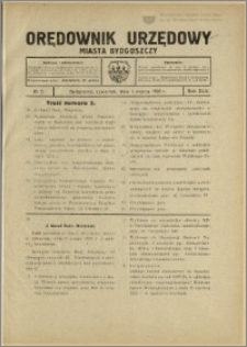 Orędownik Urzędowy Miasta Bydgoszczy, R.45, 1928, Nr 5
