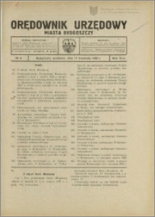 Orędownik Urzędowy Miasta Bydgoszczy, R.45, 1928, Nr 8