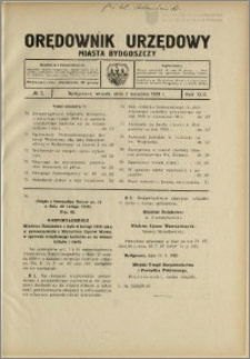 Orędownik Urzędowy Miasta Bydgoszczy, R.45, 1929, Nr 7