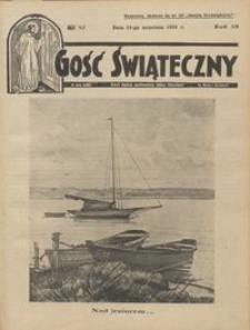 Gość Świąteczny 1935.09.15 R. XXXIX nr 37