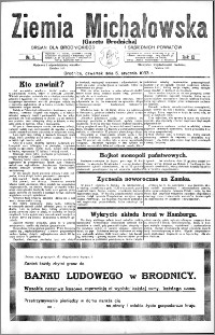 Ziemia Michałowska( Gazeta Brodnicka), R. 1933, Nr 2