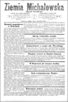 Ziemia Michałowska (Gazeta Brodnicka), R. 1933, Nr 1