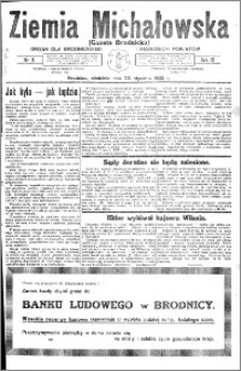 Ziemia Michałowska (Gazeta Brodnicka), R. 1933, Nr 8