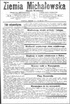 Ziemia Michałowska (Gazeta Brodnicka), R. 1933, Nr 29