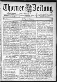 Thorner Zeitung 1894, Nr. 3