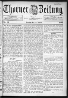 Thorner Zeitung 1894, Nr. 11 Zweites Blatt