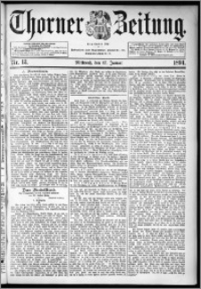 Thorner Zeitung 1894, Nr. 13
