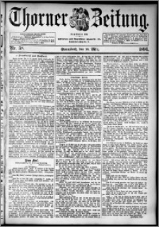 Thorner Zeitung 1894, Nr. 58