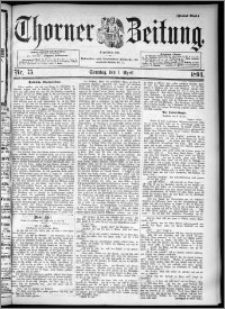 Thorner Zeitung 1894, Nr. 75 Zweites Blatt