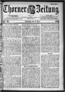Thorner Zeitung 1894, Nr. 90 Zweites Blatt