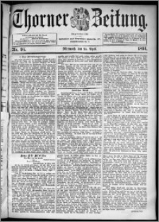 Thorner Zeitung 1894, Nr. 95