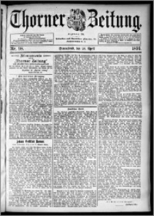 Thorner Zeitung 1894, Nr. 98