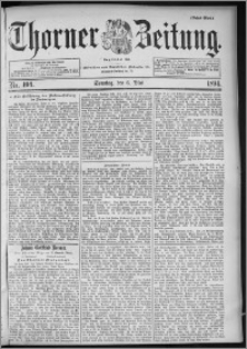 Thorner Zeitung 1894, Nr. 104 Erstes Blatt