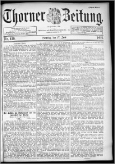 Thorner Zeitung 1894, Nr. 139 Erstes Blatt
