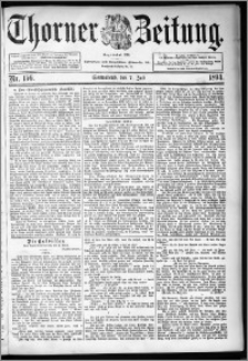 Thorner Zeitung 1894, Nr. 156