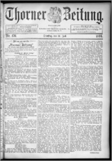 Thorner Zeitung 1894, Nr. 176