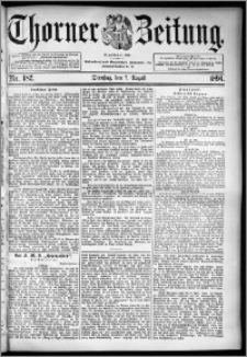 Thorner Zeitung 1894, Nr. 182