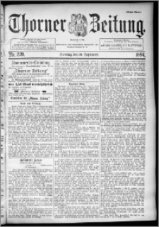 Thorner Zeitung 1894, Nr. 229 Erstes Blatt