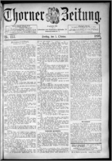 Thorner Zeitung 1894, Nr. 233 Zweites Blatt