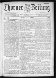 Thorner Zeitung 1894, Nr. 241 Erstes Blatt