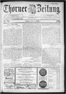 Thorner Zeitung 1894, Nr. 241 Zweites Blatt