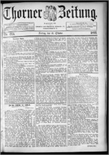 Thorner Zeitung 1894, Nr. 245