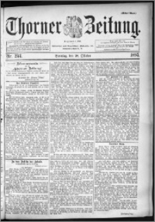 Thorner Zeitung 1894, Nr. 253 Erstes Blatt