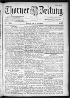 Thorner Zeitung 1894, Nr. 265 Erstes Blatt