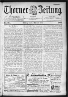 Thorner Zeitung 1894, Nr. 265 Zweites Blatt