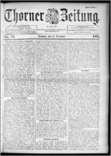 Thorner Zeitung 1894, Nr. 271 Zweites Blatt
