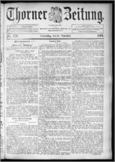 Thorner Zeitung 1894, Nr. 279