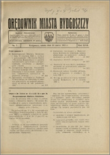 Orędownik Miasta Bydgoszczy, R.47, 1931, Nr 7