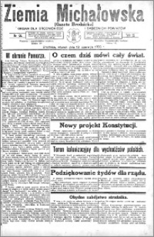 Ziemia Michałowska (Gazeta Brodnicka), R. 1933, Nr 66