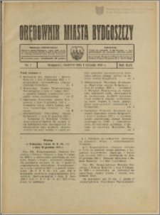 Orędownik Miasta Bydgoszczy, R.49, 1933, Nr 1