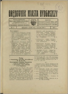 Orędownik Miasta Bydgoszczy, R.50, 1934, Nr 1