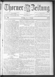 Thorner Zeitung 1895, Nr. 30