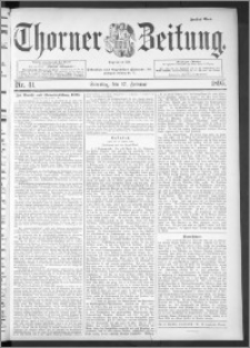 Thorner Zeitung 1895, Nr. 41 Zweites Blatt