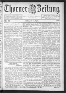 Thorner Zeitung 1895, Nr. 91