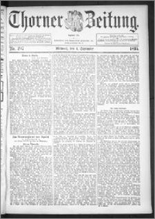 Thorner Zeitung 1895, Nr. 207