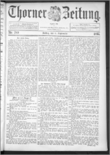 Thorner Zeitung 1895, Nr. 209