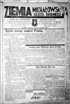 Ziemia Michałowska (Gazeta Brodnicka), R. 1937, Nr 5