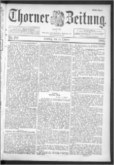 Thorner Zeitung 1895, Nr. 241 Erstes Blatt