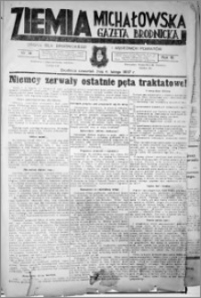 Ziemia Michałowska (Gazeta Brodnicka), R. 1937, Nr 14