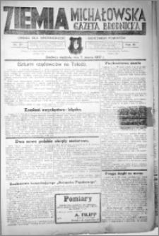 Ziemia Michałowska (Gazeta Brodnicka), R. 1937, Nr 27
