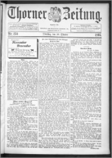 Thorner Zeitung 1895, Nr. 254