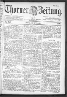 Thorner Zeitung 1895, Nr. 259 Erstes Blatt