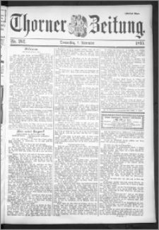 Thorner Zeitung 1895, Nr. 262 Zweites Blatt