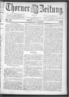 Thorner Zeitung 1895, Nr. 267